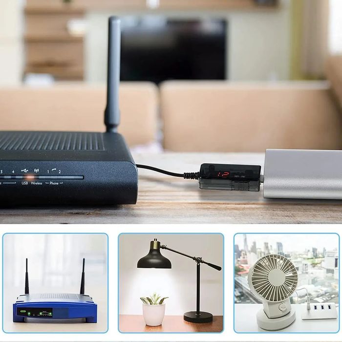 Кабель для роутера USB 12V