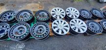 Нові диски з ковпаками 5 112 R17, Volkswagen Tiguan, 6,5J ET 38