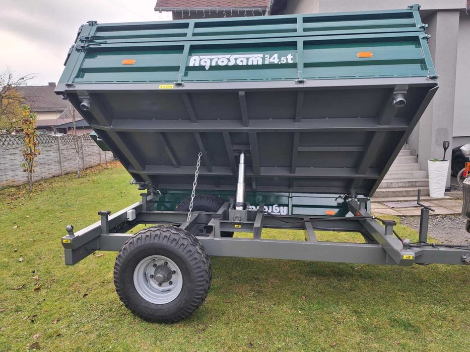 Przyczepa jednoosiowa wywrotka Sam 4.5 t