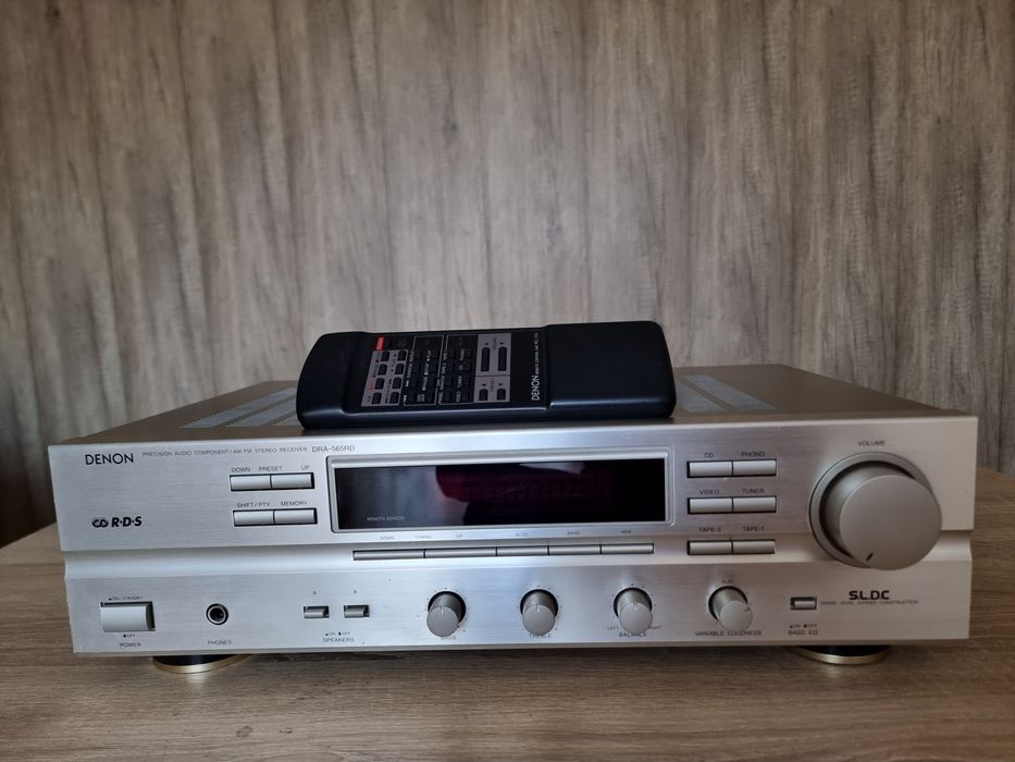DENON -amplituner DRA-565 RD (rezerwacja do 10.11.)