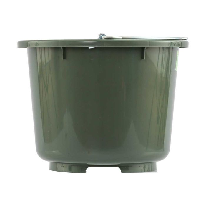 Wiadro z tworzywa sztucznego, 12 l, oliwkowe, Kerbl