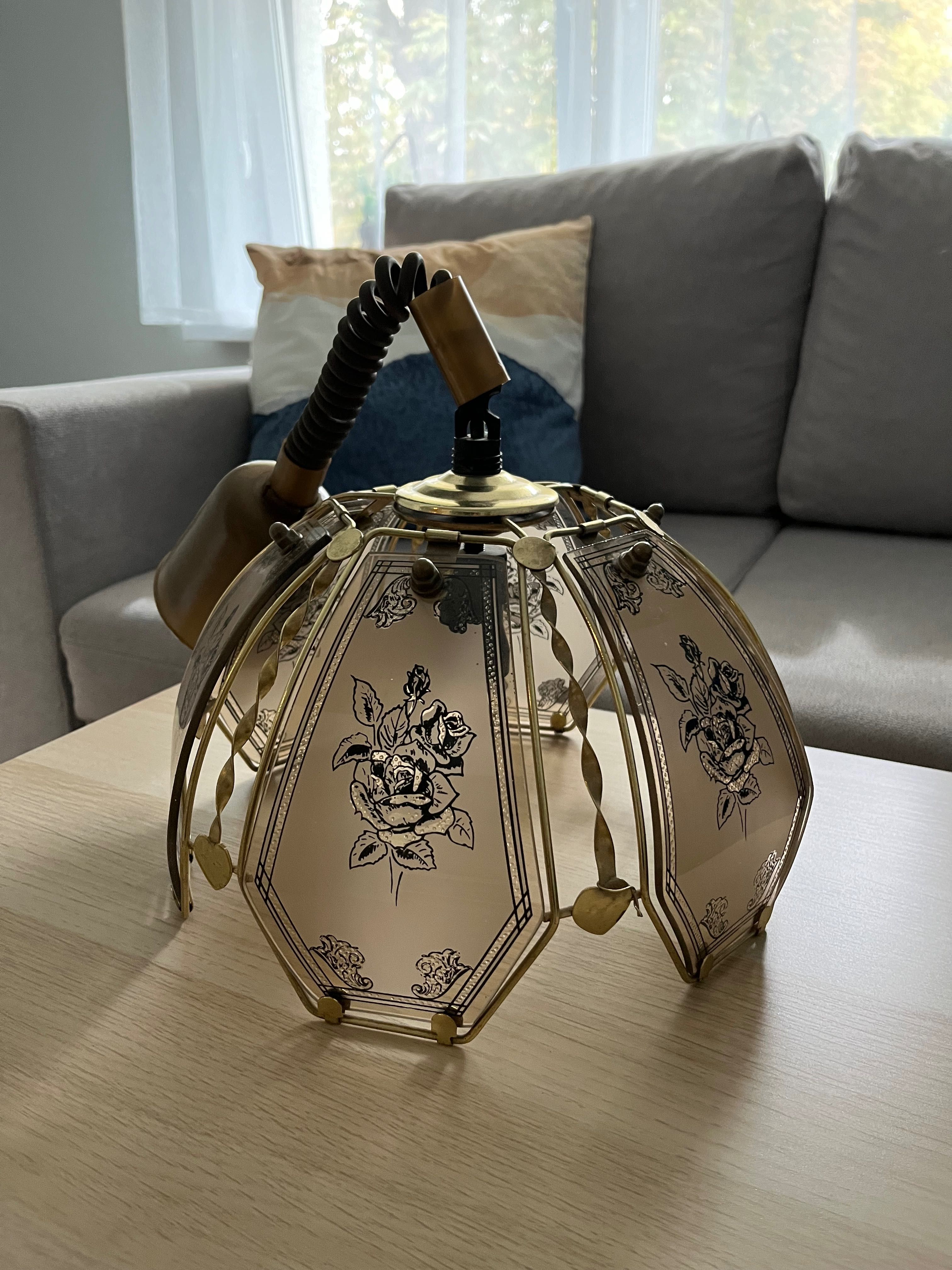 Lampa sufitowa mosiężna Alladyn Wytwórnia Lamp Oświetleniowych Budzyń