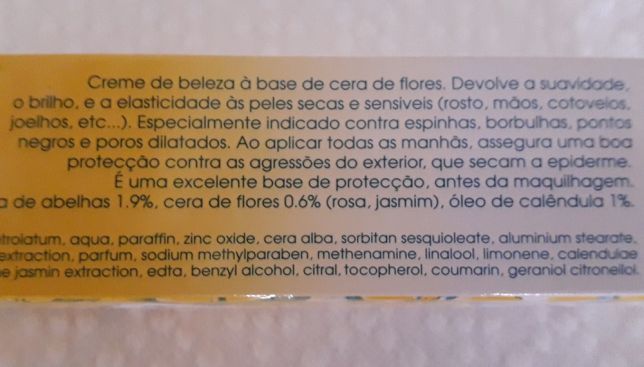 Creme / Sabonete de Rosto Benamor e creme de beleza Aseptine