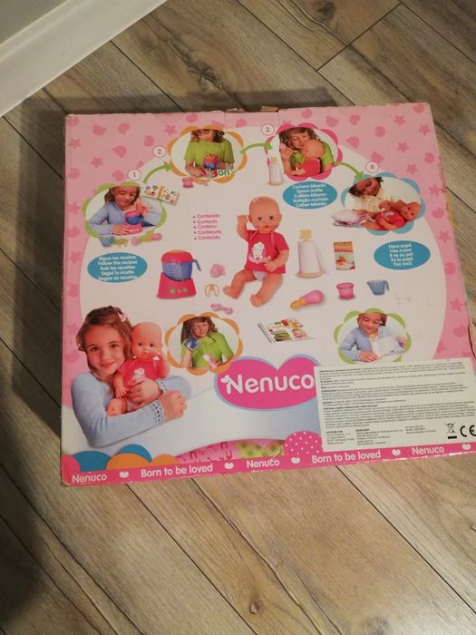 Nowa lalka dla dzieci NENUCO + akcesoria