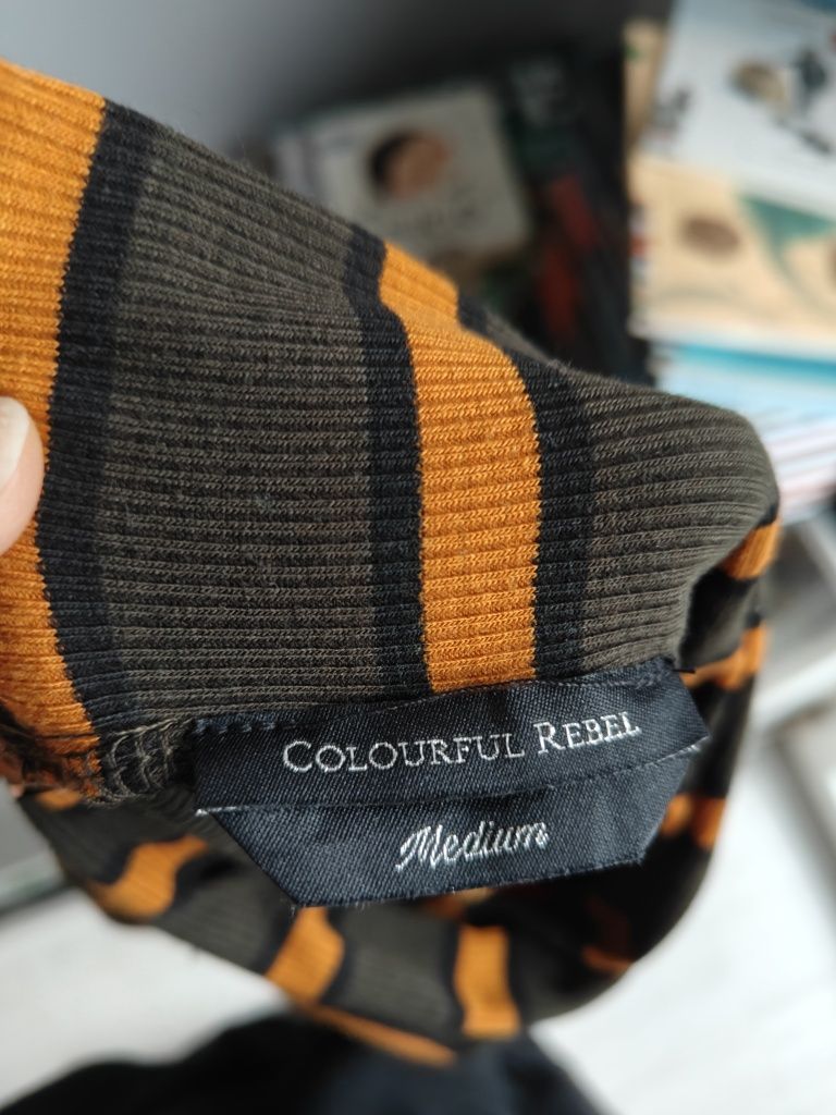 Długa sukienka colorful rebel M wiskoza
