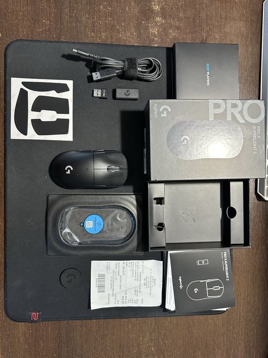 Mysz LOGITECH G PRO X Superlight 2 Lightspeed czarna, Gwarancja