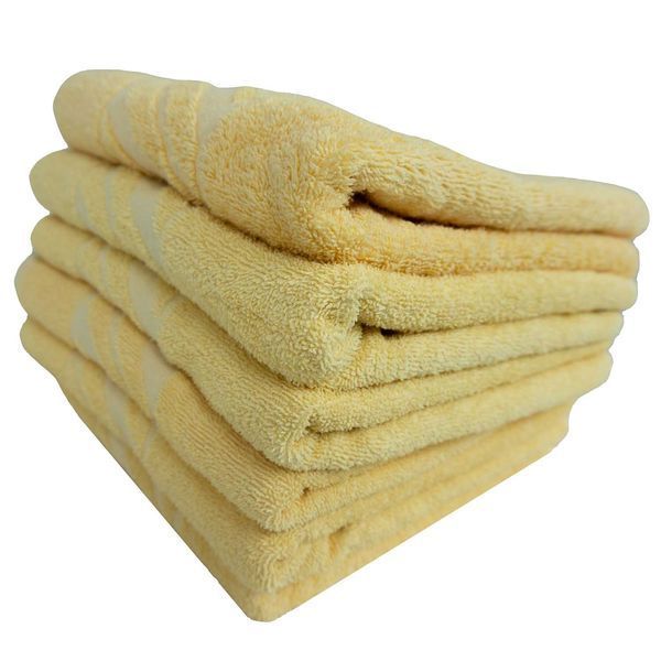 Ręcznik poleasingowy mały 50/95 żółty