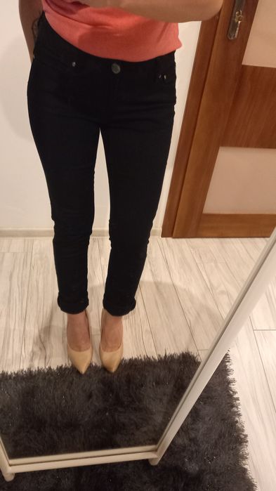 Spodnie skinny czarne
