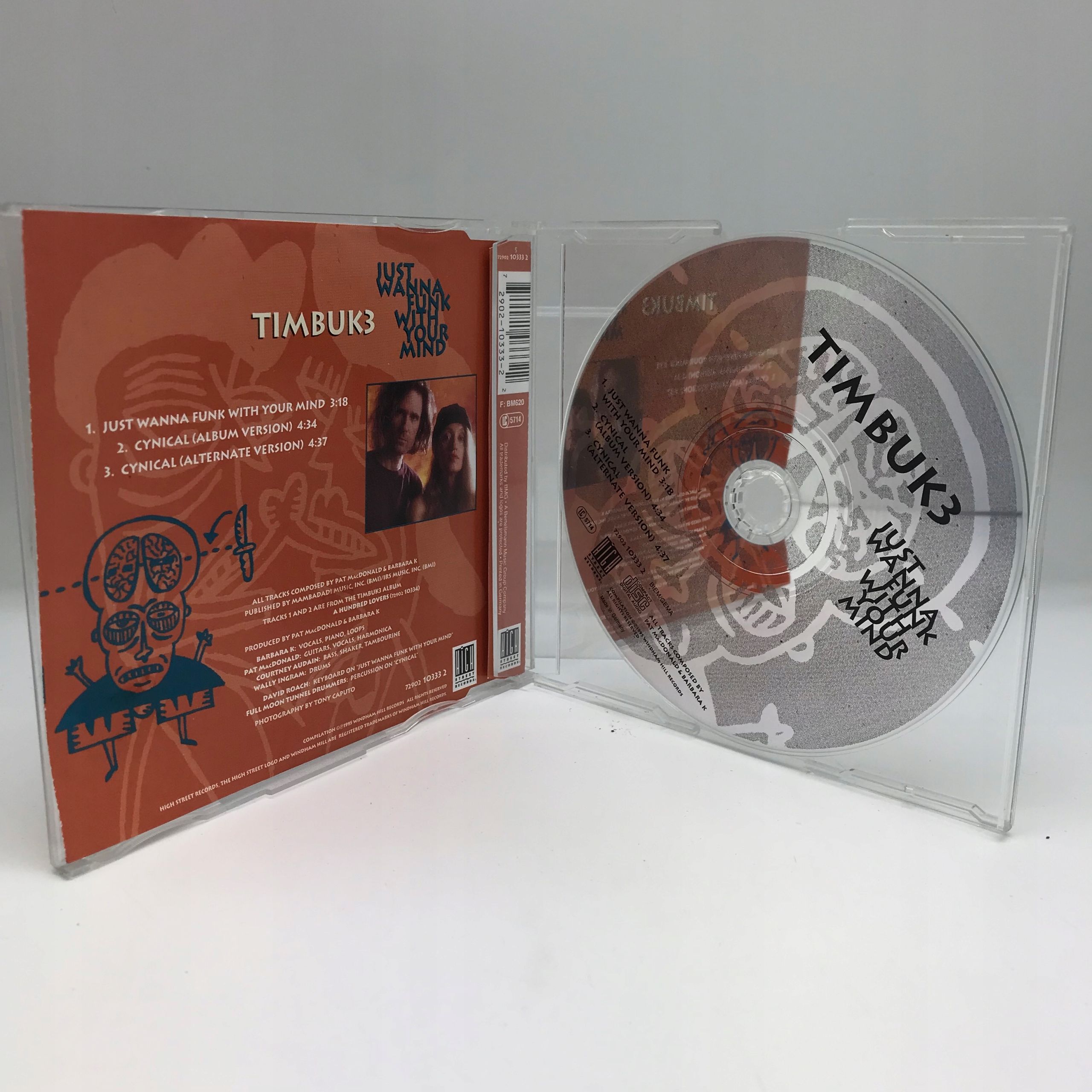 cd - timbuk3 - just wanna funk with your mind