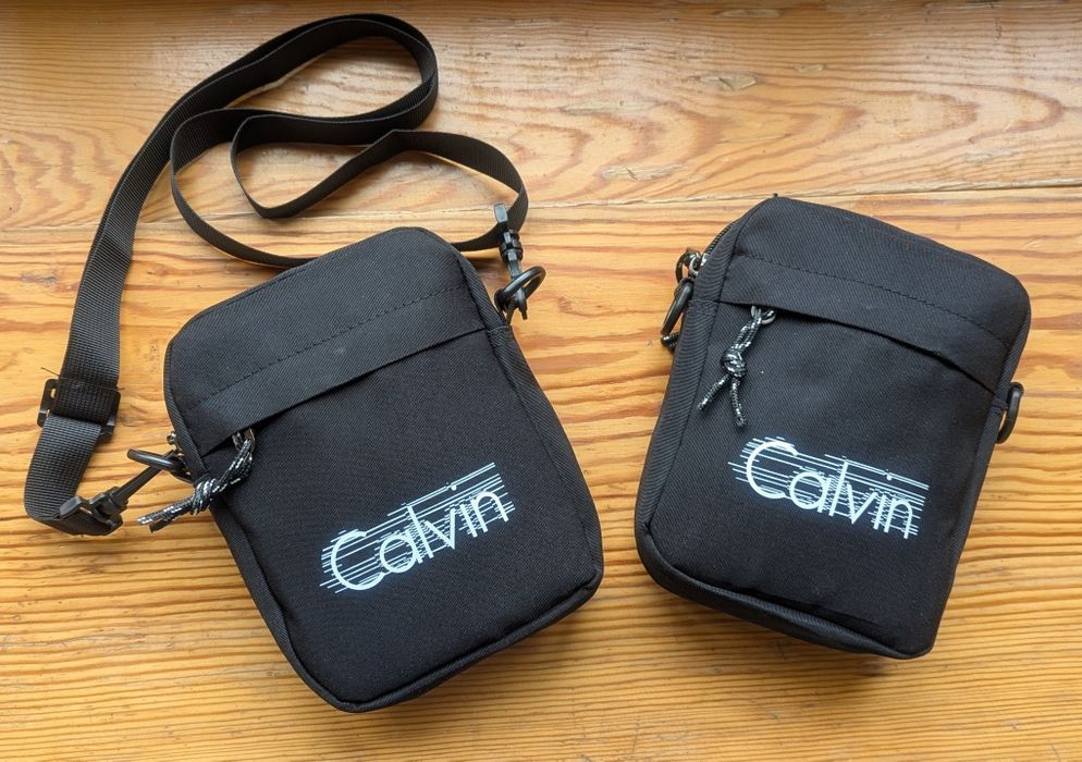 Чоловіча мужская сумка мессенджер барсетка через плечо Calvin
