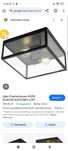 Lampa plafon Loft