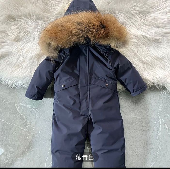 Зимовий комбінезон на хлопчика 104 зимний комбинезон комбез монклер