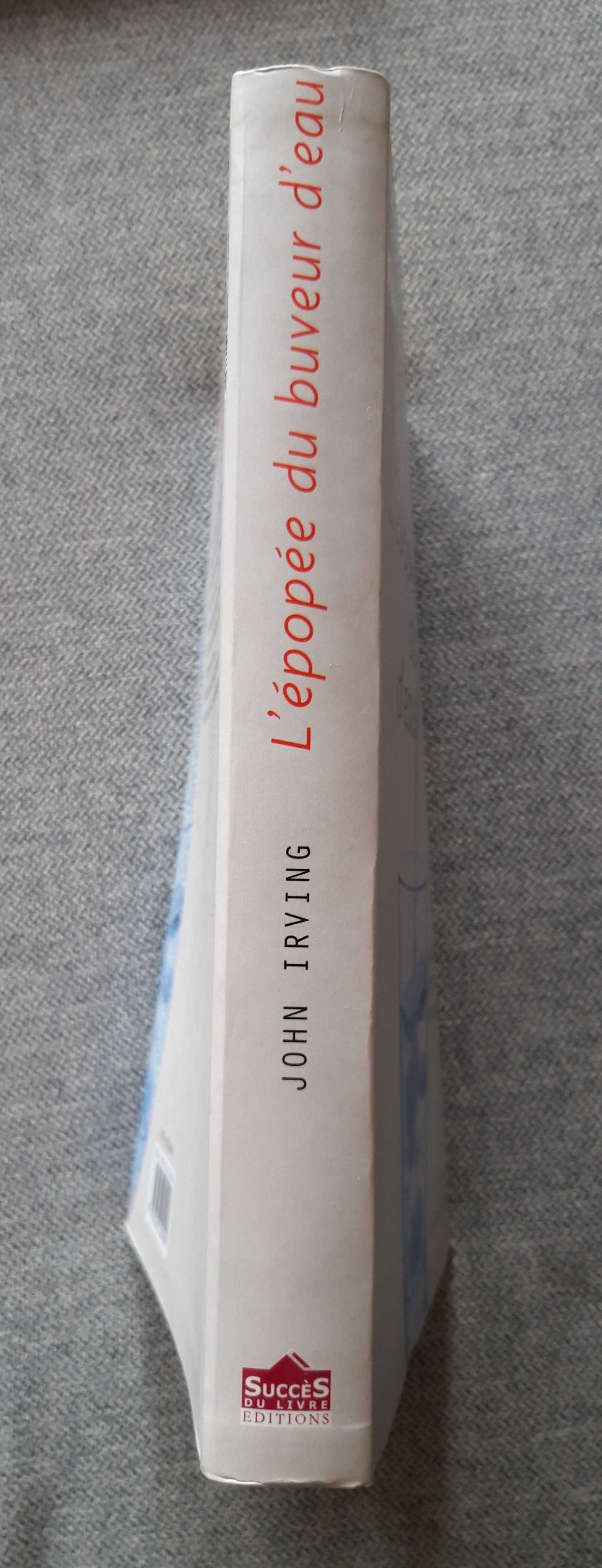 Livro "L'épopée du buveur d'eau" de John Irving