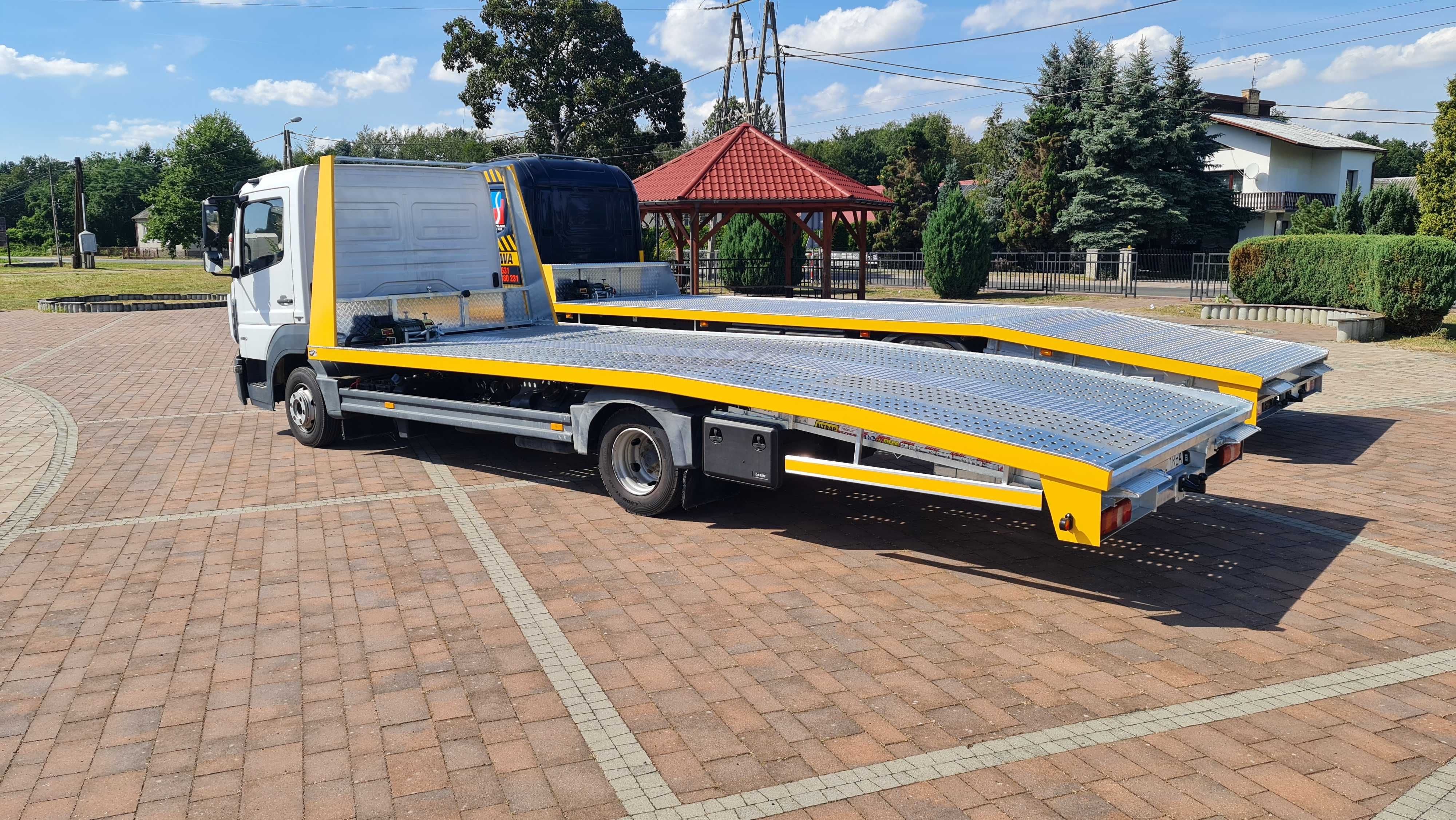 Małopolskie Najazd zabudowa laweta DMC 12-18 TON Panel CNC