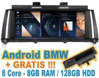 Ekran wyświetlacz Android BMW - X3 F25 - X4 F26 - NBT + Kamera cofania