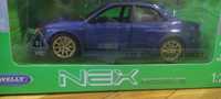 WELLY subaru impreza WRX STI 1:24