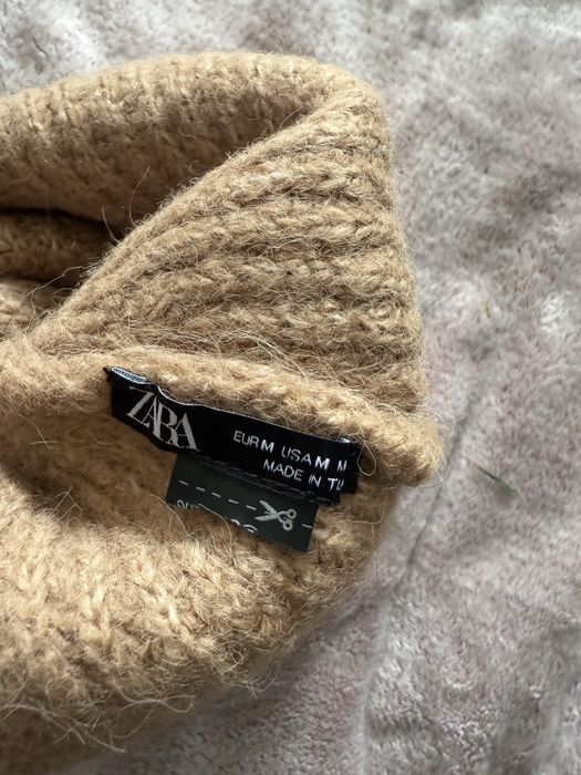 Шапка zara вязаная
