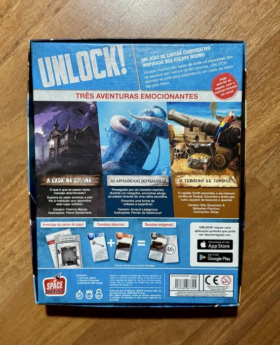 Jogo de Tabuleiro Unlock! Mystery Adventures