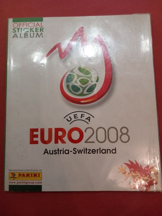 UEFA Euro 2008 album panini z naklejkami kompletny