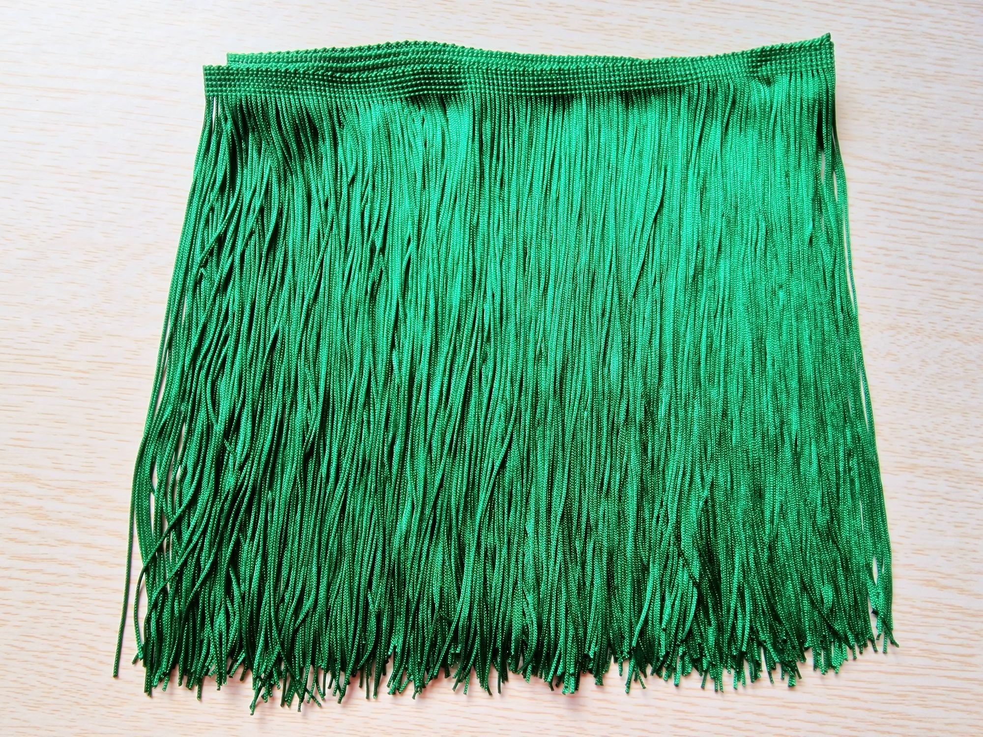 1 Metro de Franjas Verdes de 20cm Lace Tassel