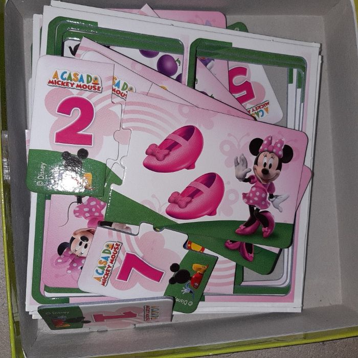 Diversos objetos da Minnie