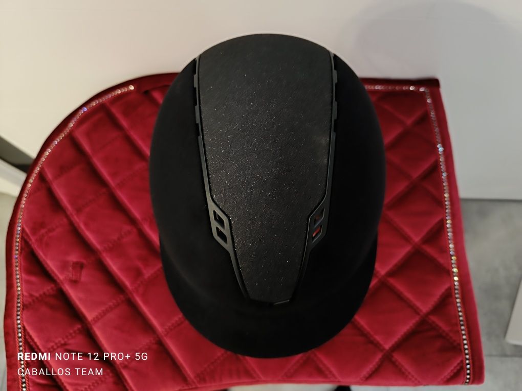 51;52;53;54;55 Kask jeździecki xxs-s KnightsBridge brokatowy