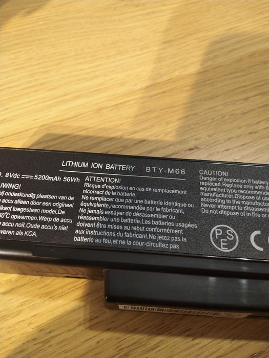 Bateria BTY-M66 para INSYS Asus Acer