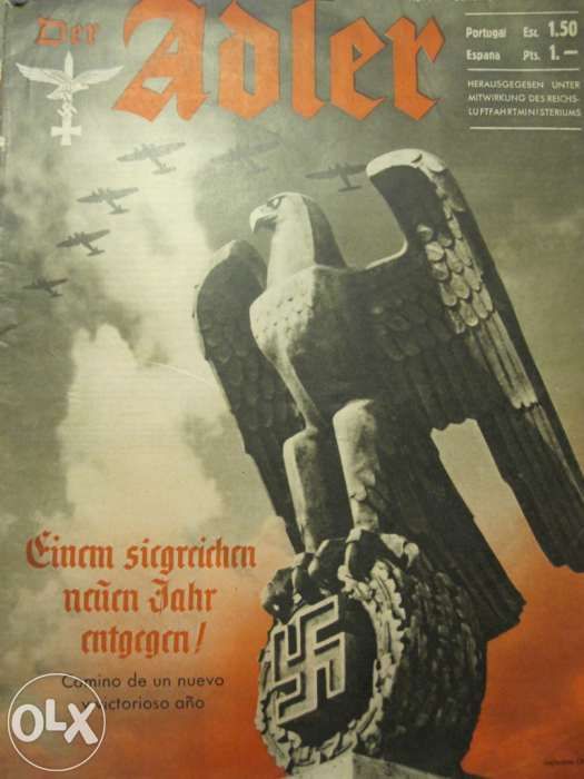 Der adler - revistas antigas 2ª guerra mundial