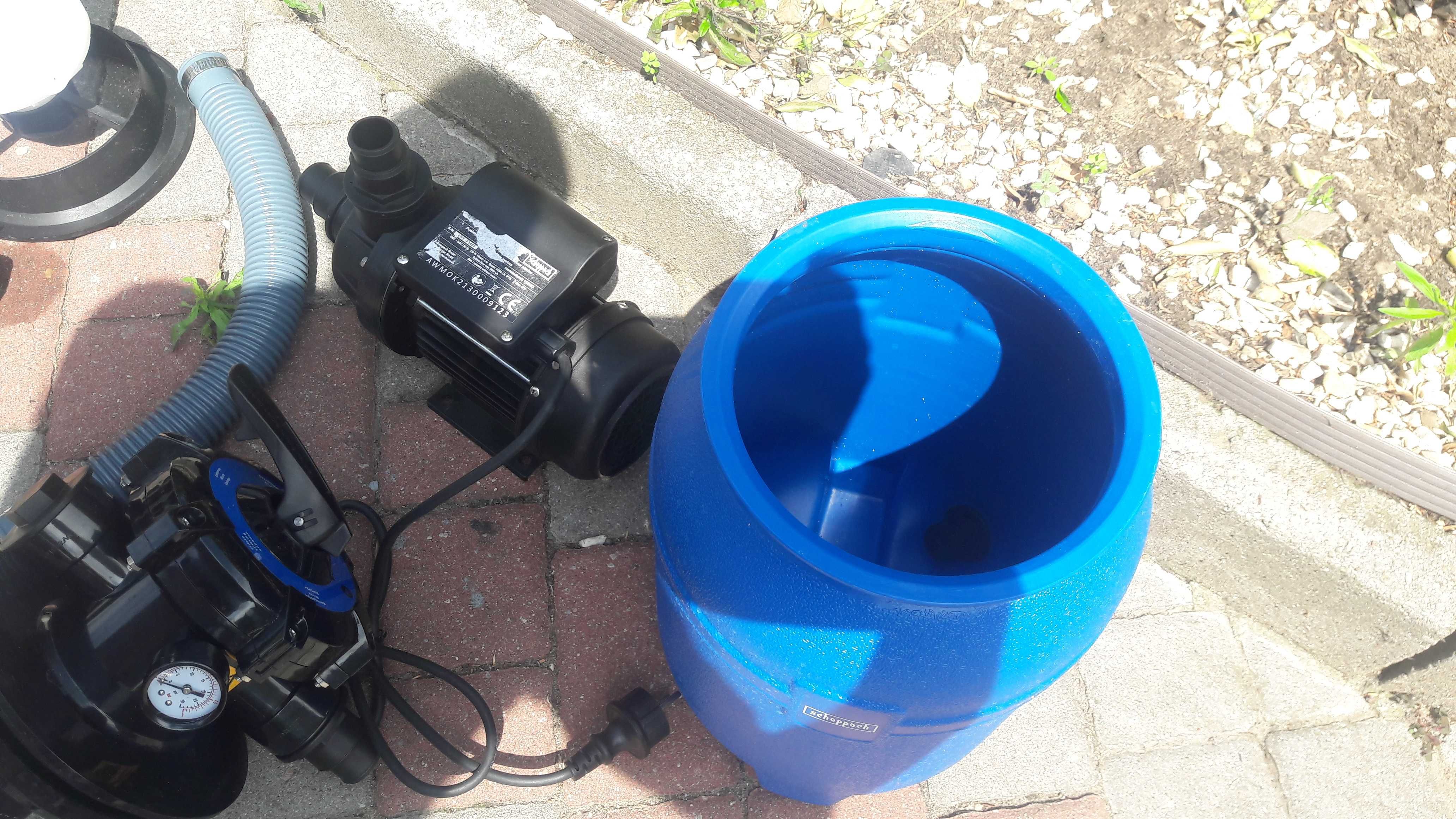 NOWA Piaskowa pompa filtrująca do basenu SCHEPPACH PFSA 15 Fvat
