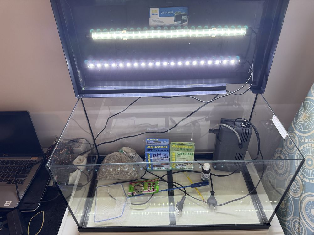Akwarium Juwel 60l (60x30x34) kompletny zestaw, 2 x LED+ gratisy
