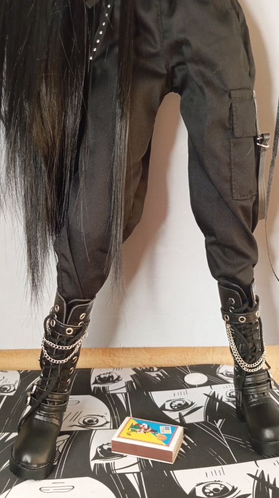 Большая 1/3 60см BJD Аниме фигурка шарнірна Лялька БЖД rock metal