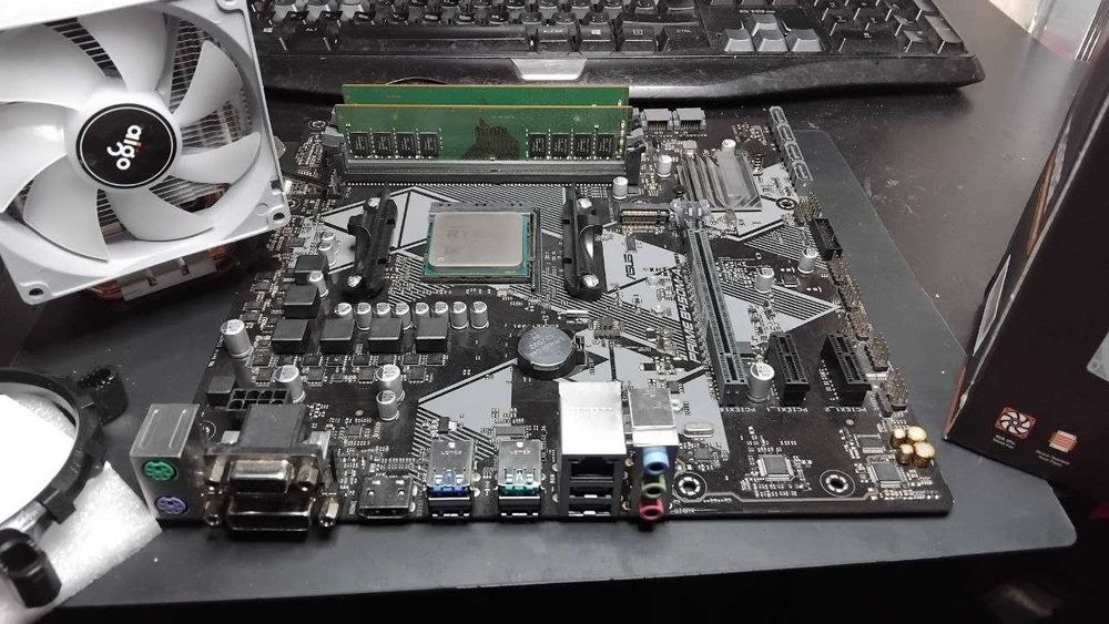 Комплект AM4 Мати проц пам'ять кулер