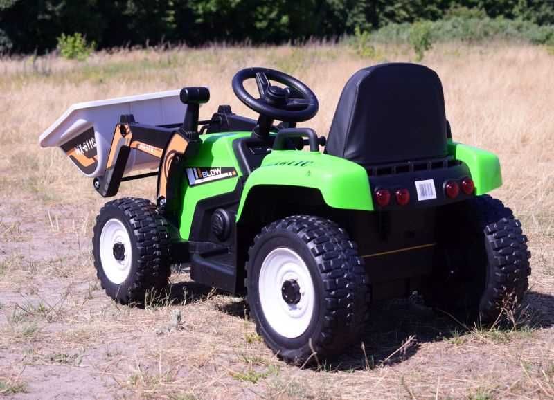Autko super TRAKTOR BLOW NA AKUMULATOR Z ŁYŻKĄ jeździk pojazd pilot