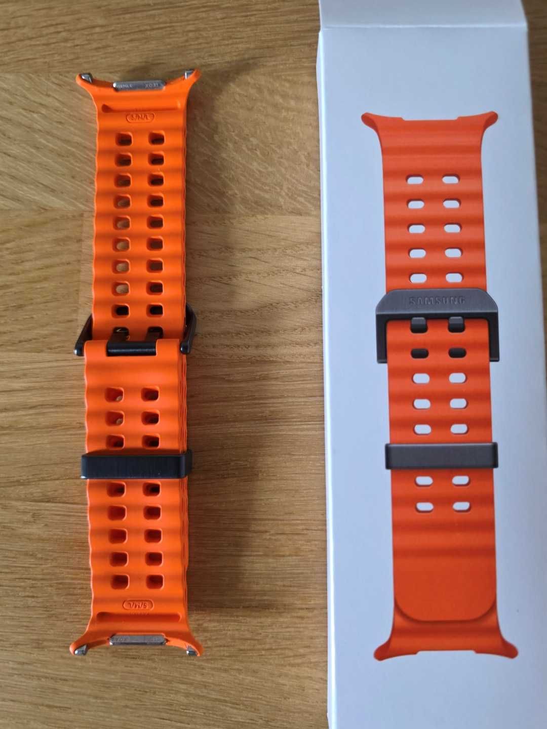 Pasek  Marine Band do Samsung Watch Ultra pomarańczowy nowy oryginalny