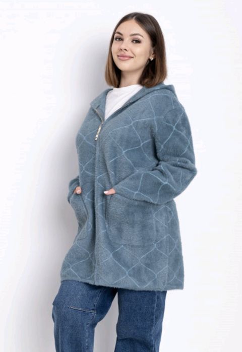 Кардиган альпака джинс 48-54