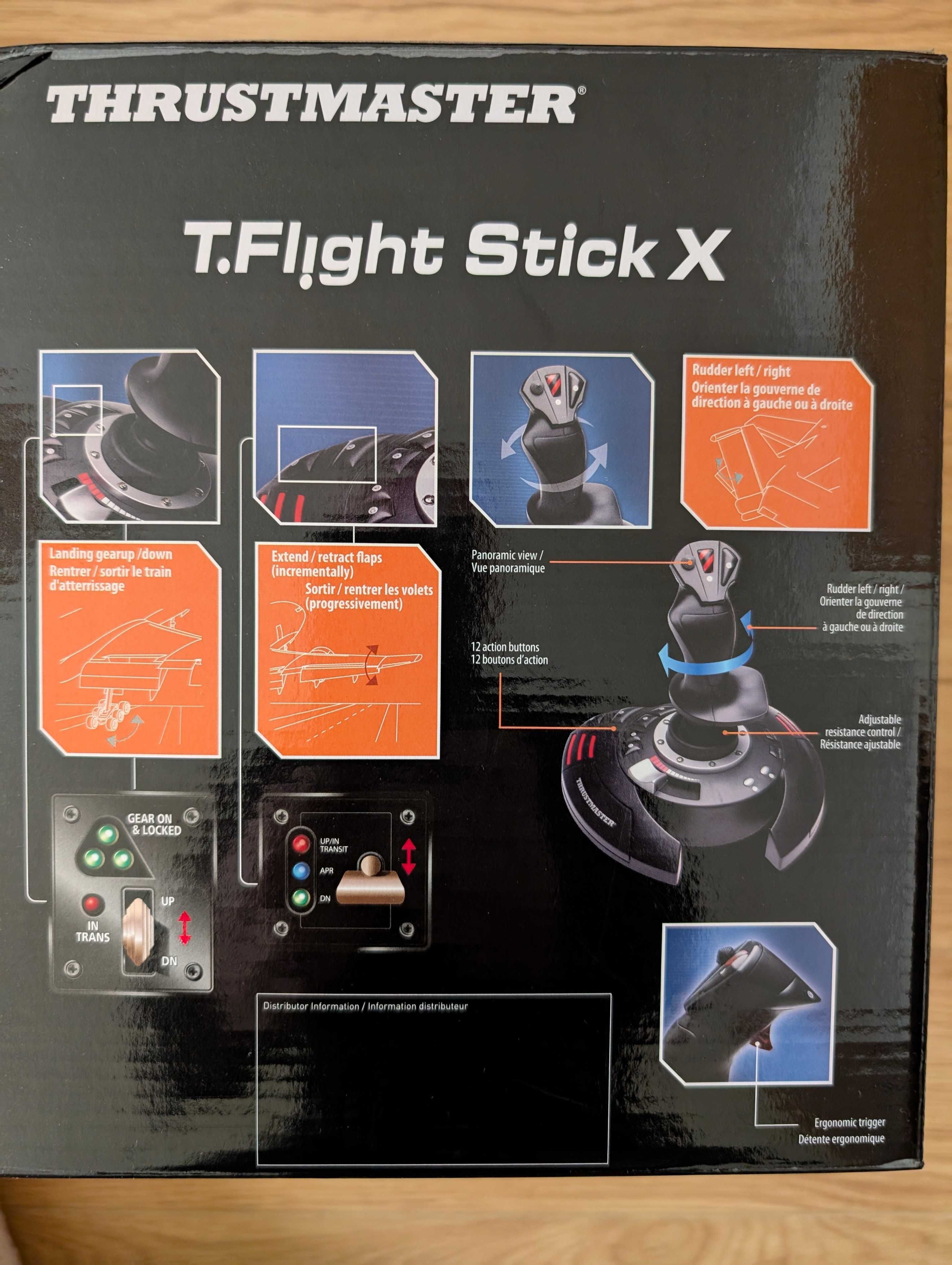 Thrustmaster Joystick T-Flight Stick X PC & Playstation (usado 1 vez)