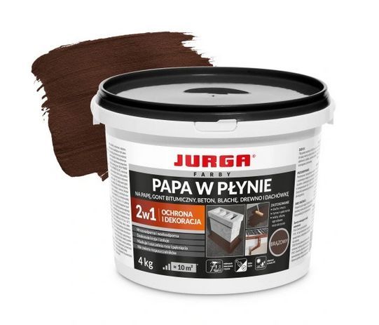 JURGA Papa w płynie 4kg brązowy