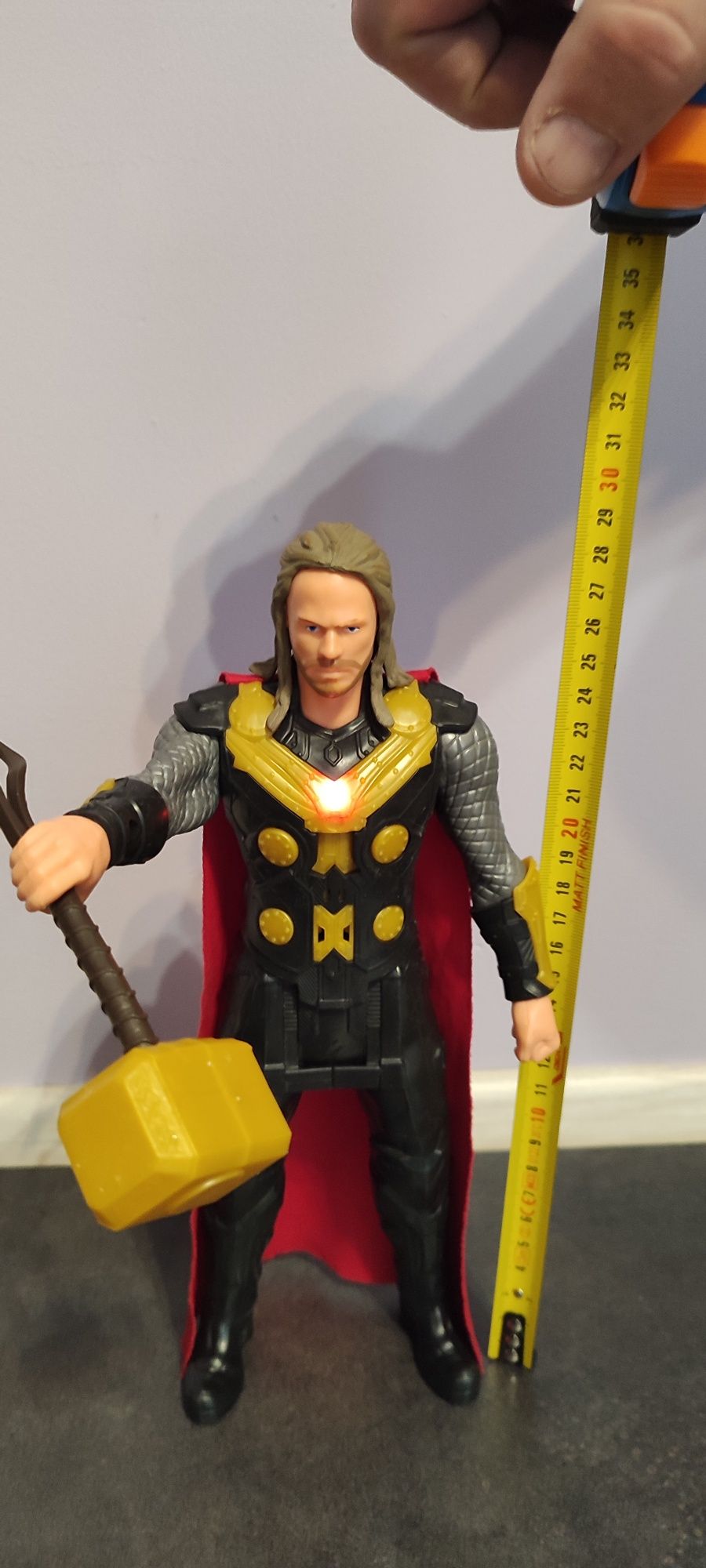 Thor figurka światło dźwięk