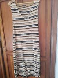 Vestido Massimo Dutti malha croché M