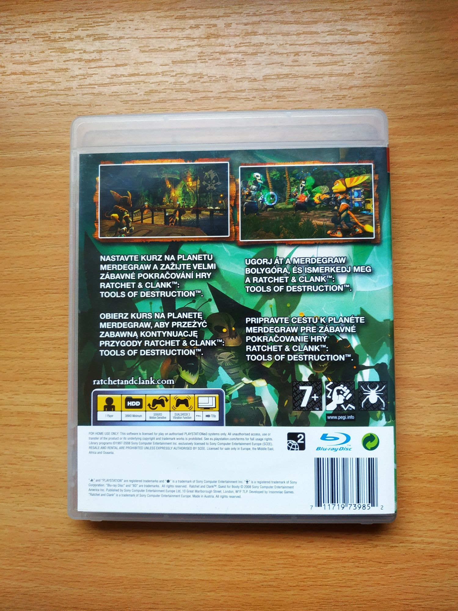 Ratchet clank quest for booty ps3, możliwa wysyłka przez olx