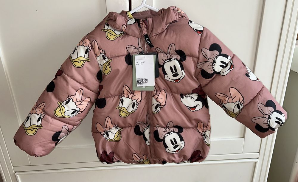 Wiosenna kurtka dziewczęca H&M Disney