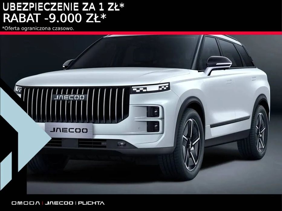 Jaecoo 7 Wersja OFFROAD Teraz taniej o 9000zł | Ubezpieczenie za 1zł