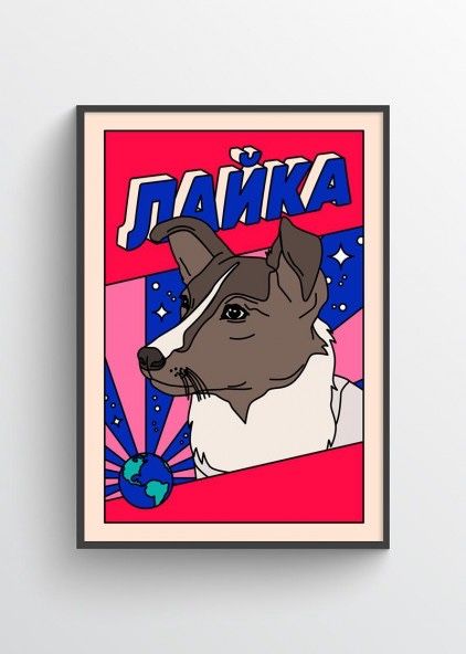 Plakat Laika Wallbeing