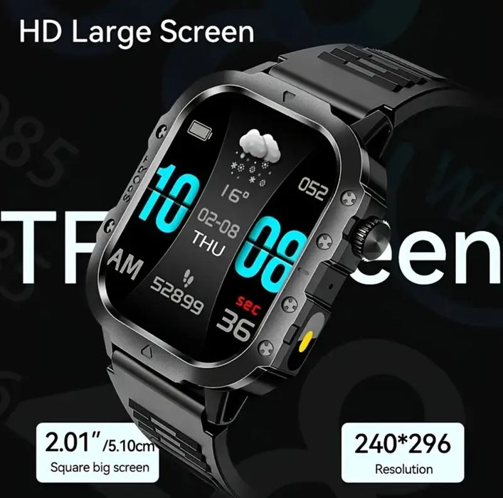 SIMSONPRО Смарт годинник для чоловіків з голосовими дзвінками ітд.