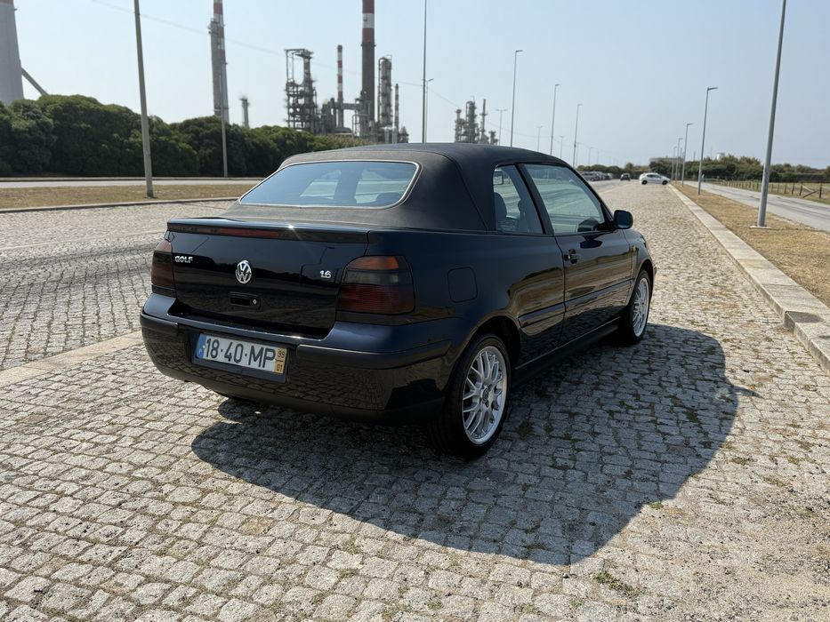 VW golf Cabrio 1.6 1999 cabriolet 90 mil kms  NACIONAL