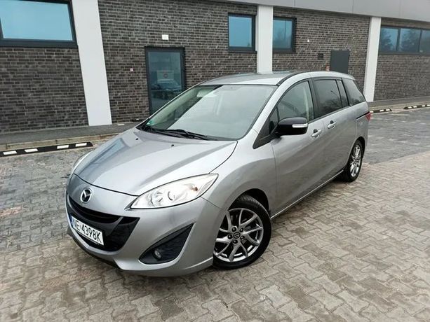 Mazda 5 1.8 benz_118km_7foteli_alu17_Bezwypadkowa_Serwis_Mazda_zNiemiec