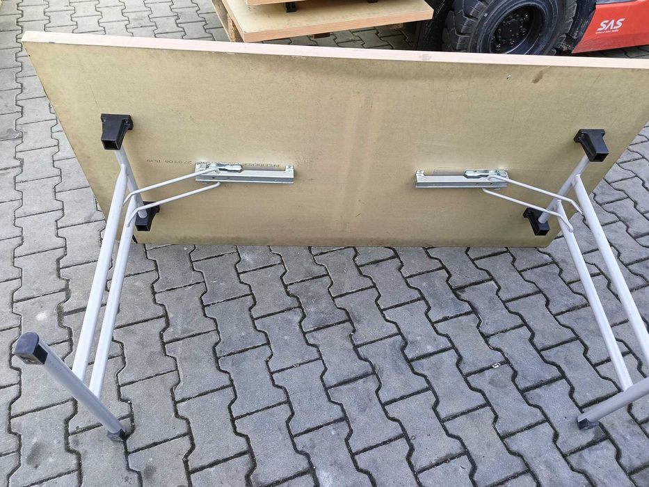 Blaty/stoły na składanych nogach różne wymiary.