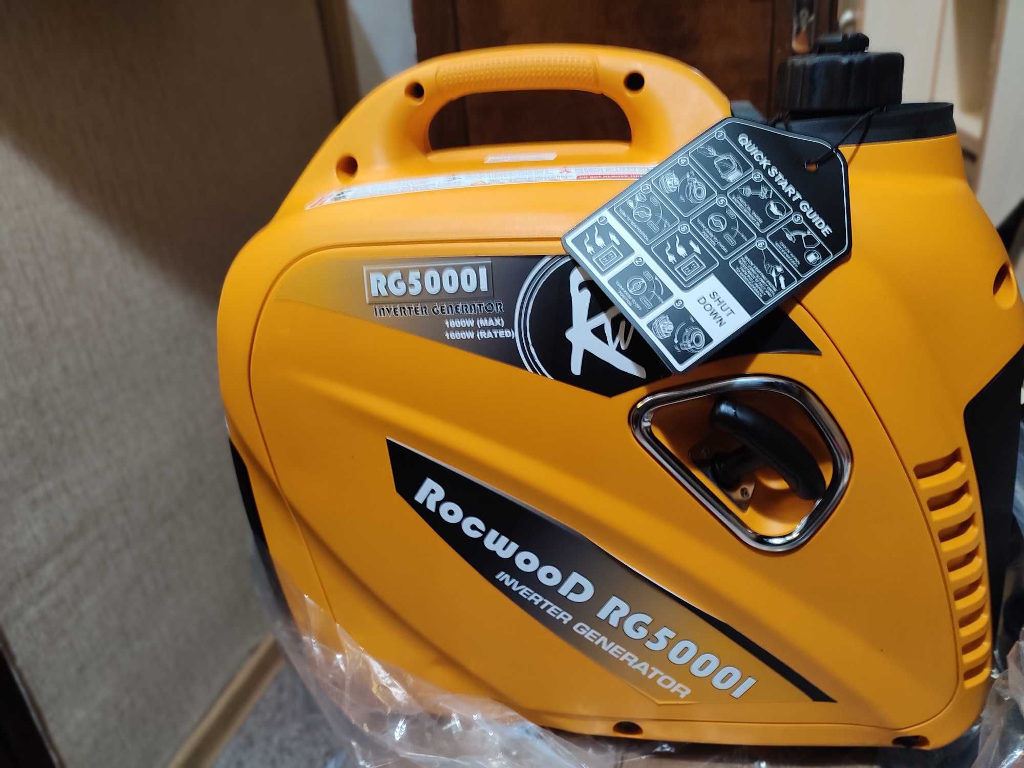 Инверторный генератор, новый RocwooD Inverter Generator 2000W