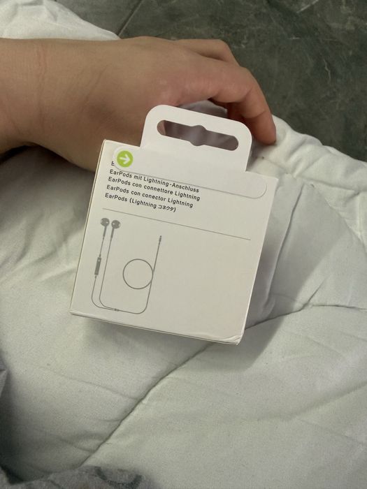 Earpods lightning наушники Apple провідні оригинал лайтнинг