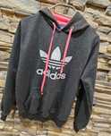 Bluza  Adidas różowy kaptur